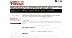 Desktop Screenshot of krusevackopozoriste.com